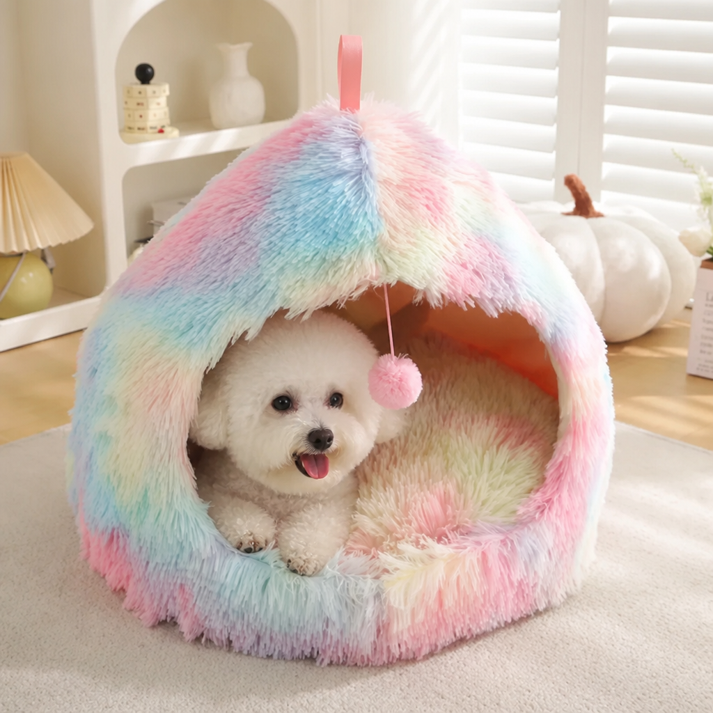 Petmarlow Plush Velvet & Non-Slip Dog Bed – view 8