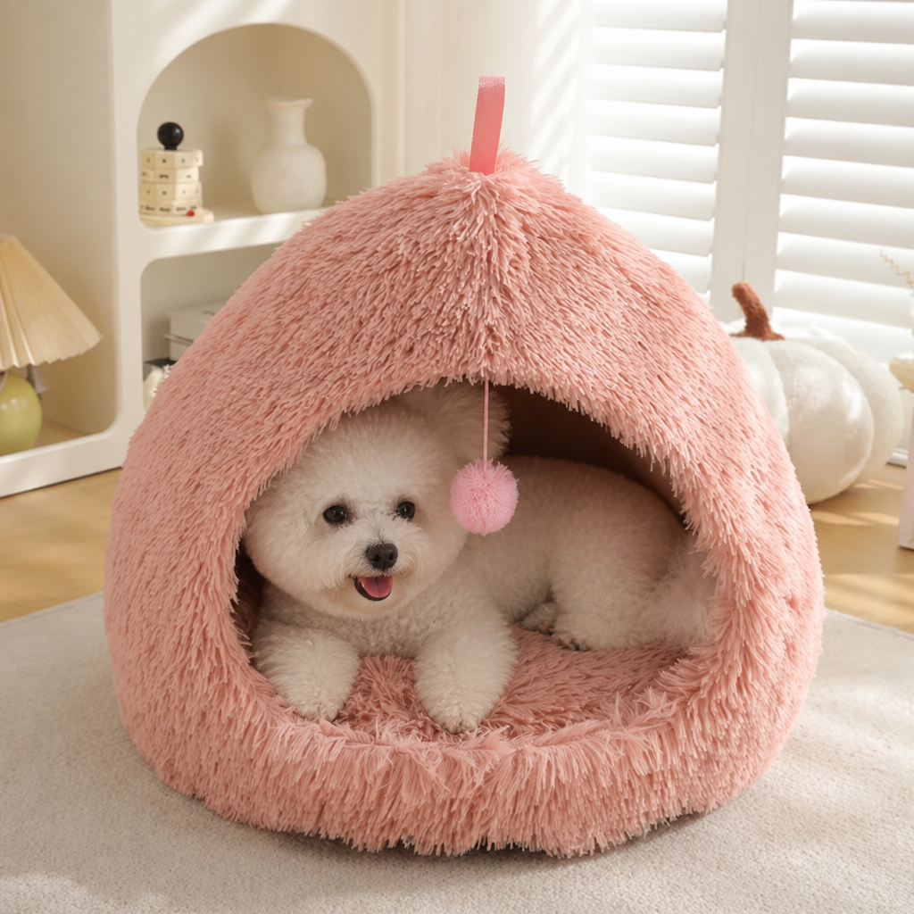 Petmarlow Plush Velvet & Non-Slip Dog Bed – view 9