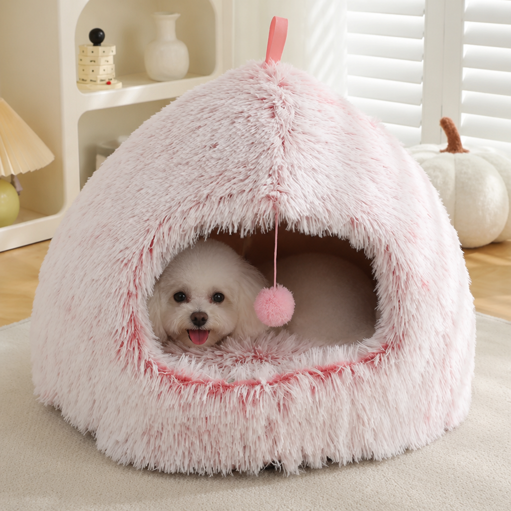 Petmarlow Plush Velvet & Non-Slip Dog Bed – view 10