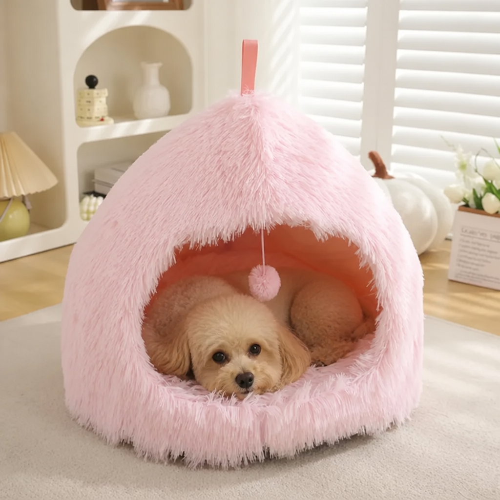 Petmarlow Plush Velvet & Non-Slip Dog Bed – view 11