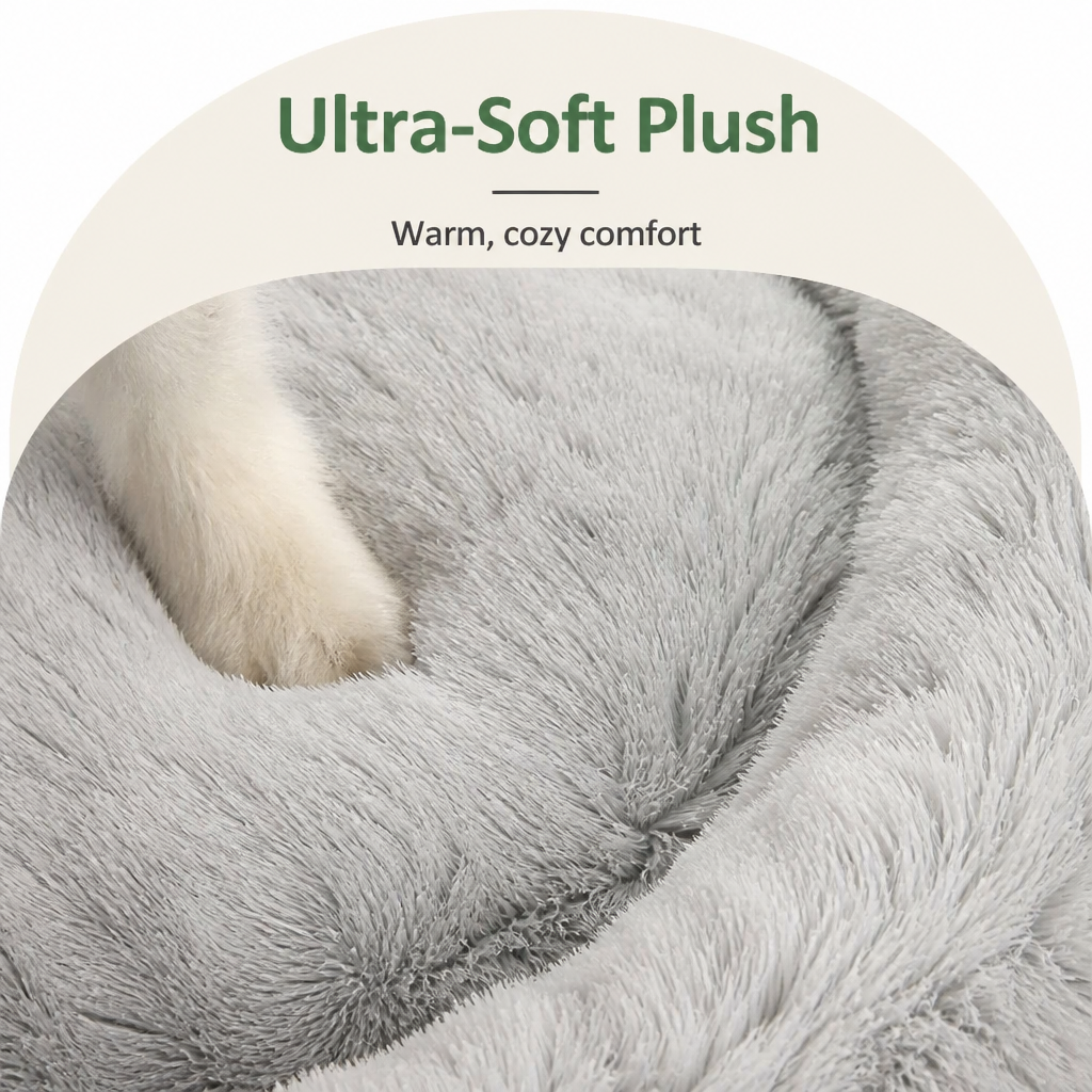 Petmarlow Plush Velvet & Non-Slip Dog Bed – view 14