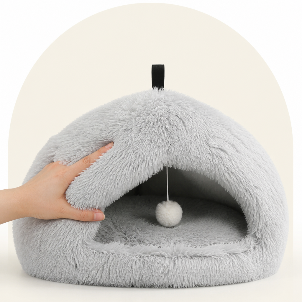 Petmarlow Plush Velvet & Non-Slip Dog Bed – view 17
