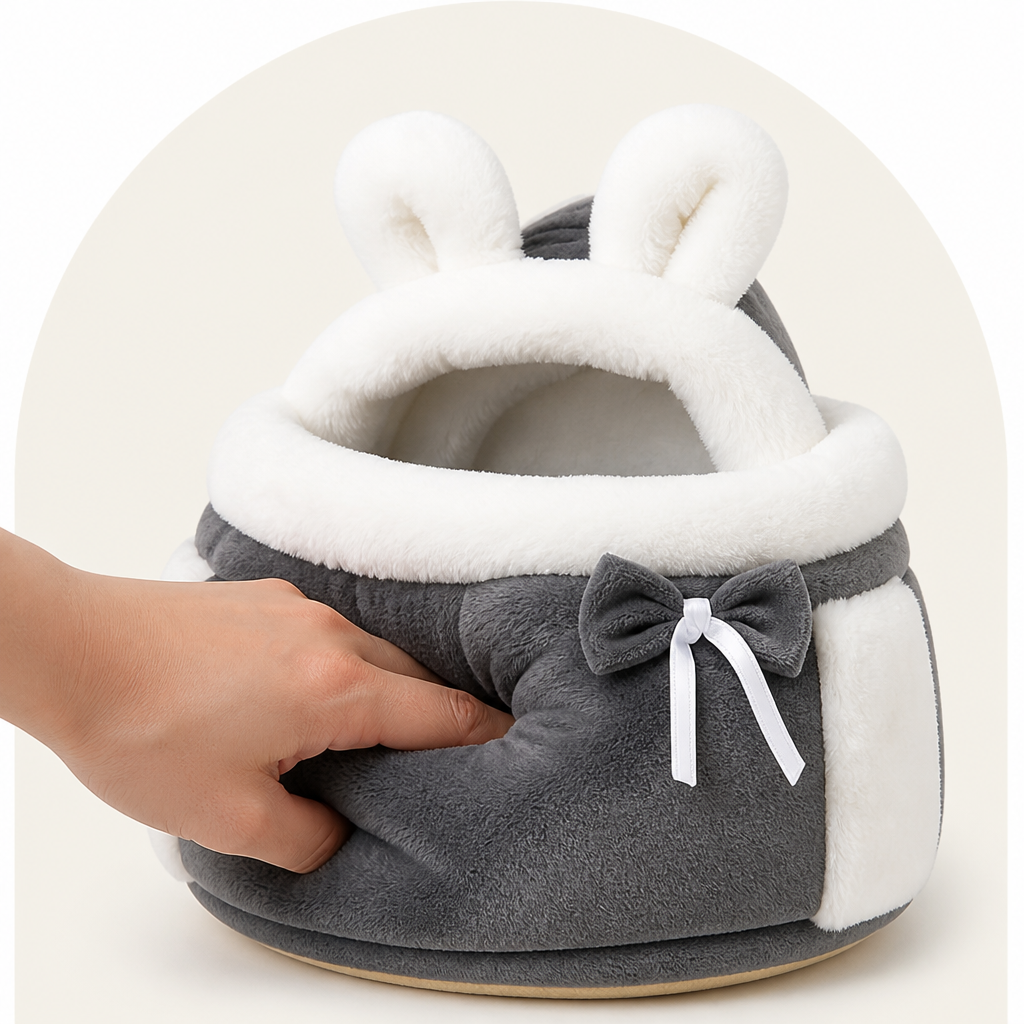 Petmarlow Plush Winter-Lined Pet Carrier Backpack – view 9