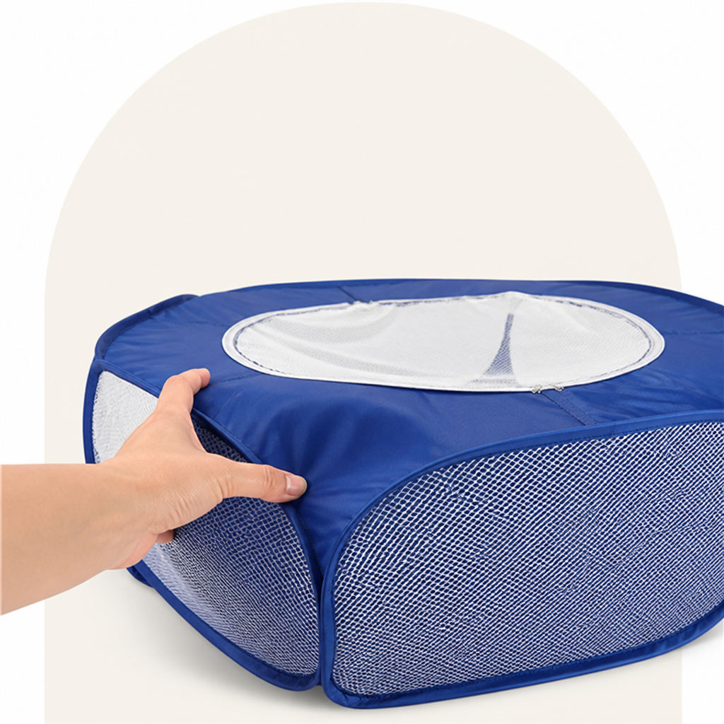 Petmarlow Pop-Up & Foldable Transparent Mesh Pet Playpen (Water-Absorbing Liner) – view 10