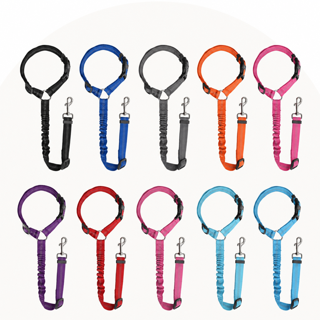 DogBedHouse Reflective & Adjustable Car Seat Leash (Quick-Release) – view 21