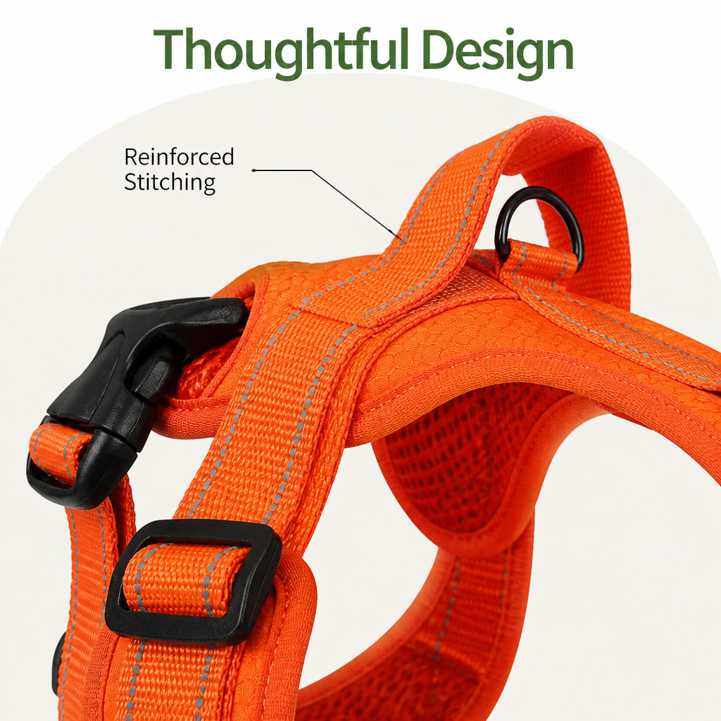 Petmarlow Reflective & Waterproof Tactical Dog Harness – view 8