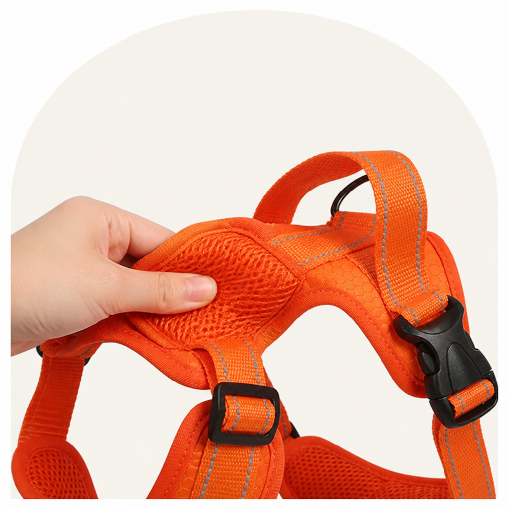 Petmarlow Reflective & Waterproof Tactical Dog Harness – view 10