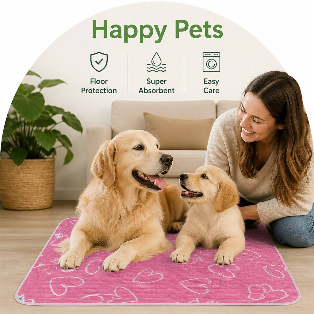 Petmarlow Reusable Machine-Washable Non-Slip Pet Pee Pad – view 8