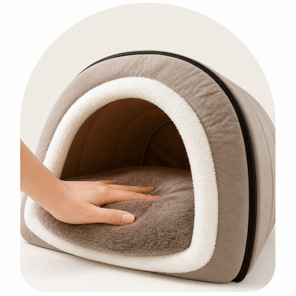 Petmarlow Self-Warming Cozy Pet Cave Bed – view 11