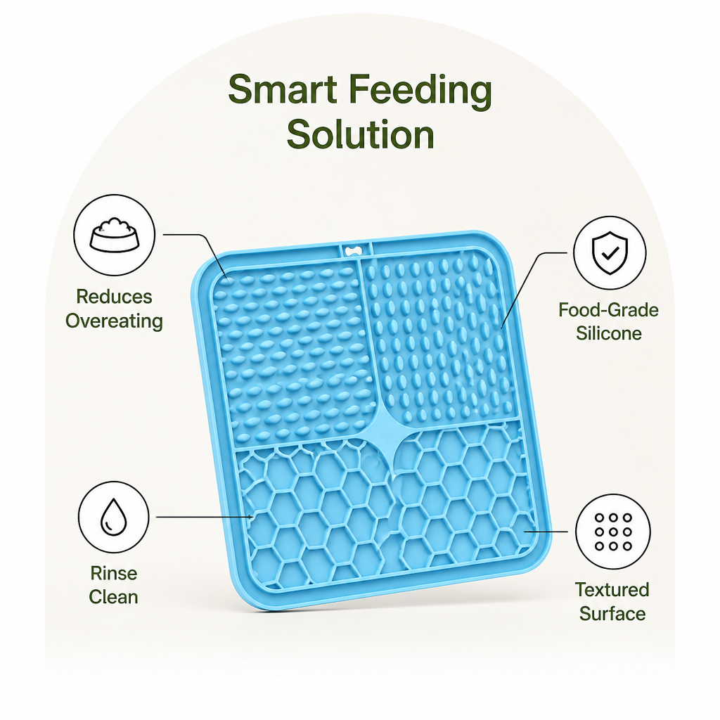 Petmarlow Slow-Feeding Food-Grade Silicone Lick Mat – view 7