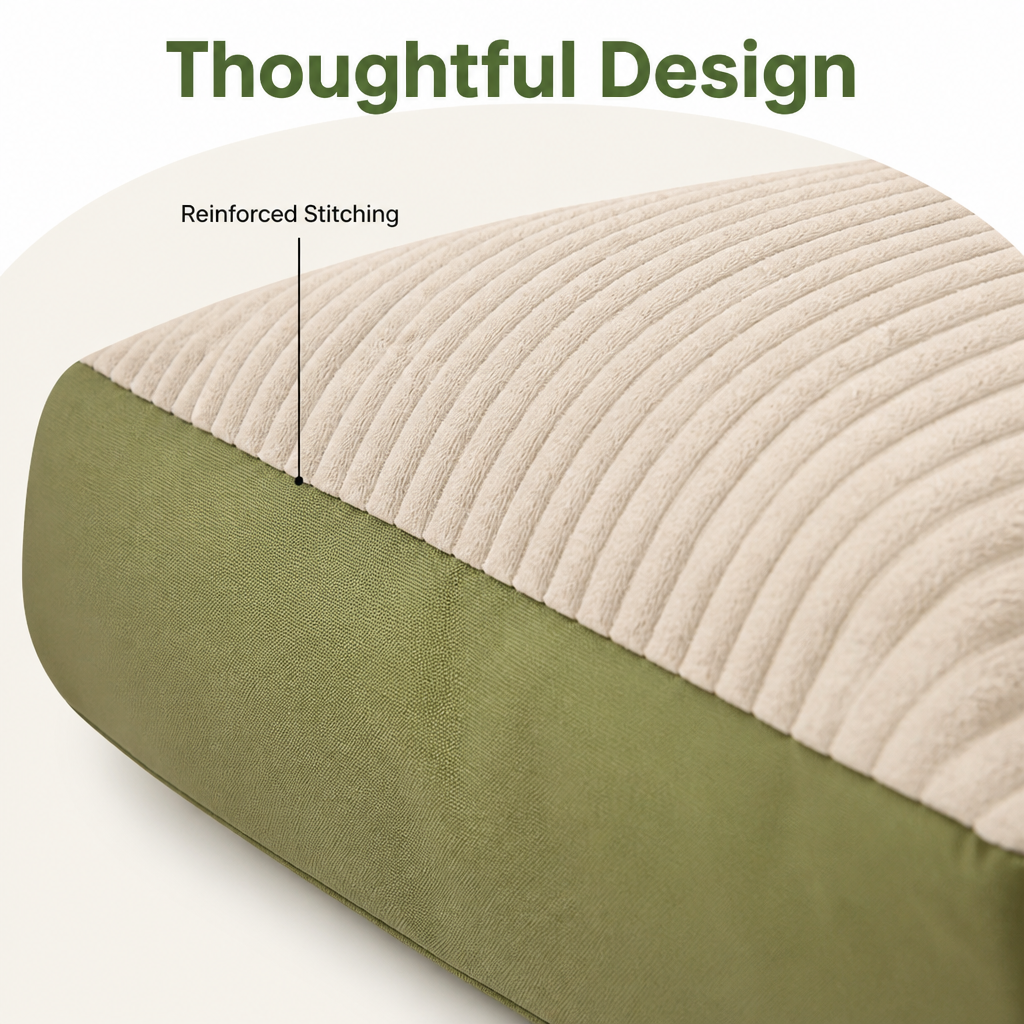Petmarlow Soft Fleece & Washable Dog Bed (Removable Cover) – view 10