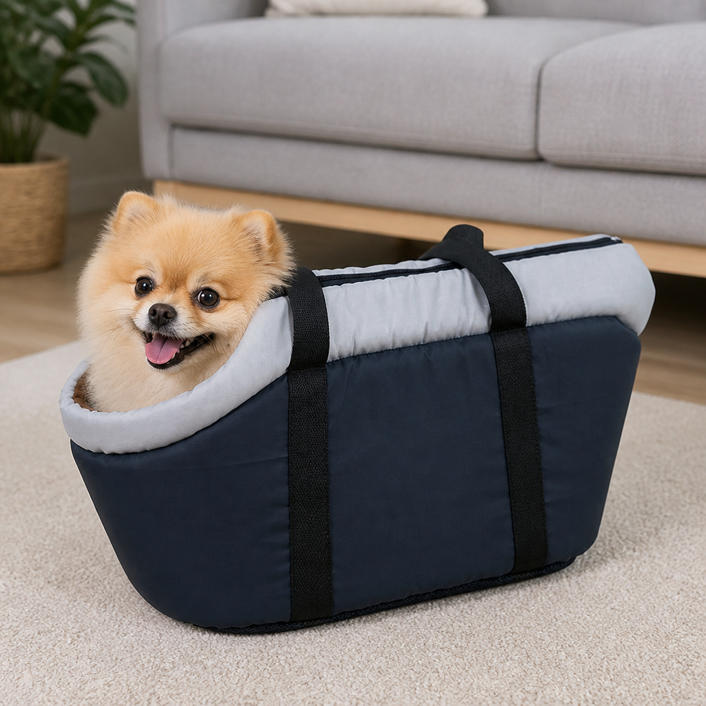 Petmarlow Soft-Sided & Adjustable Inner Pad Travel Carrier – view 8