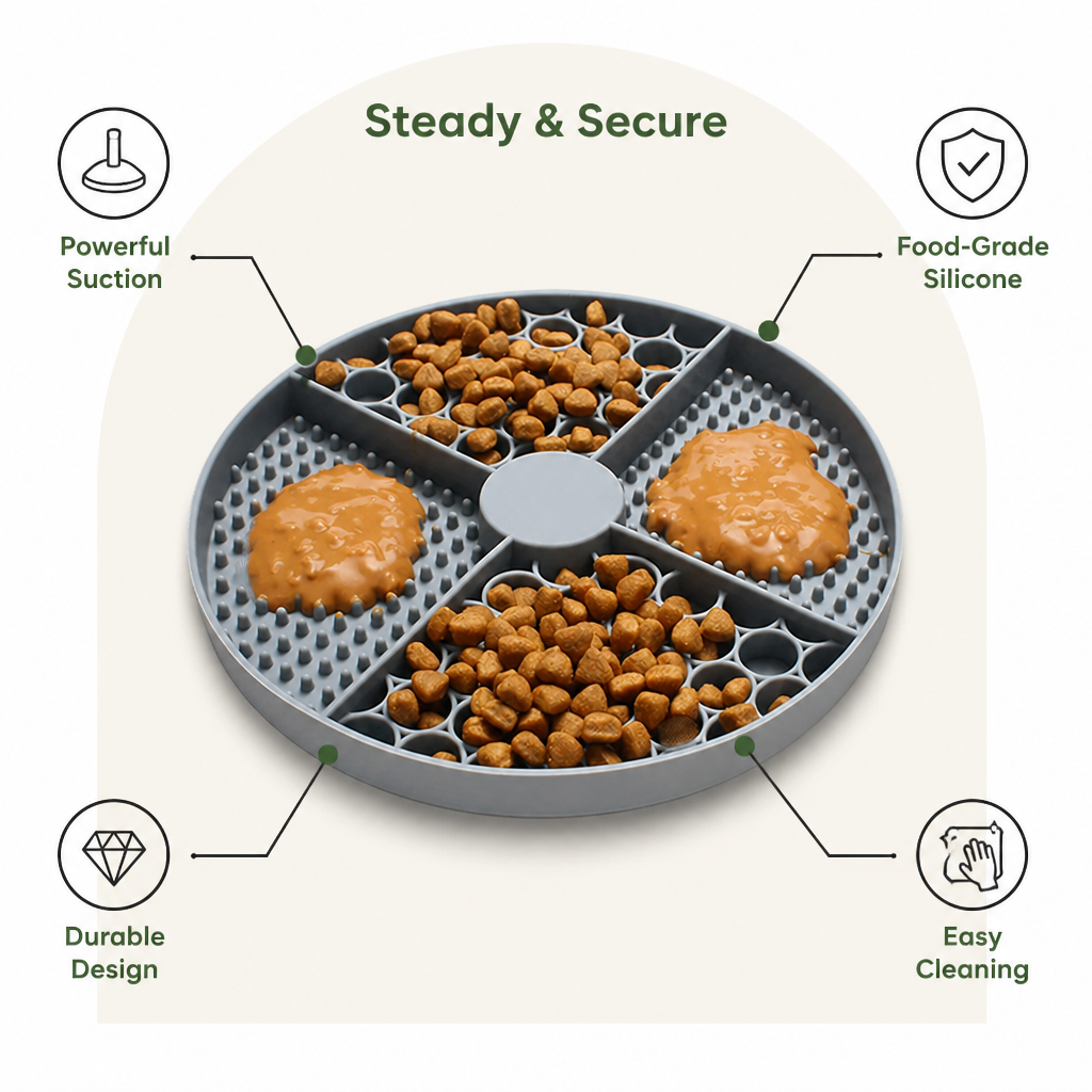 Petmarlow Strong Suction Silicone Lick Mat – view 16