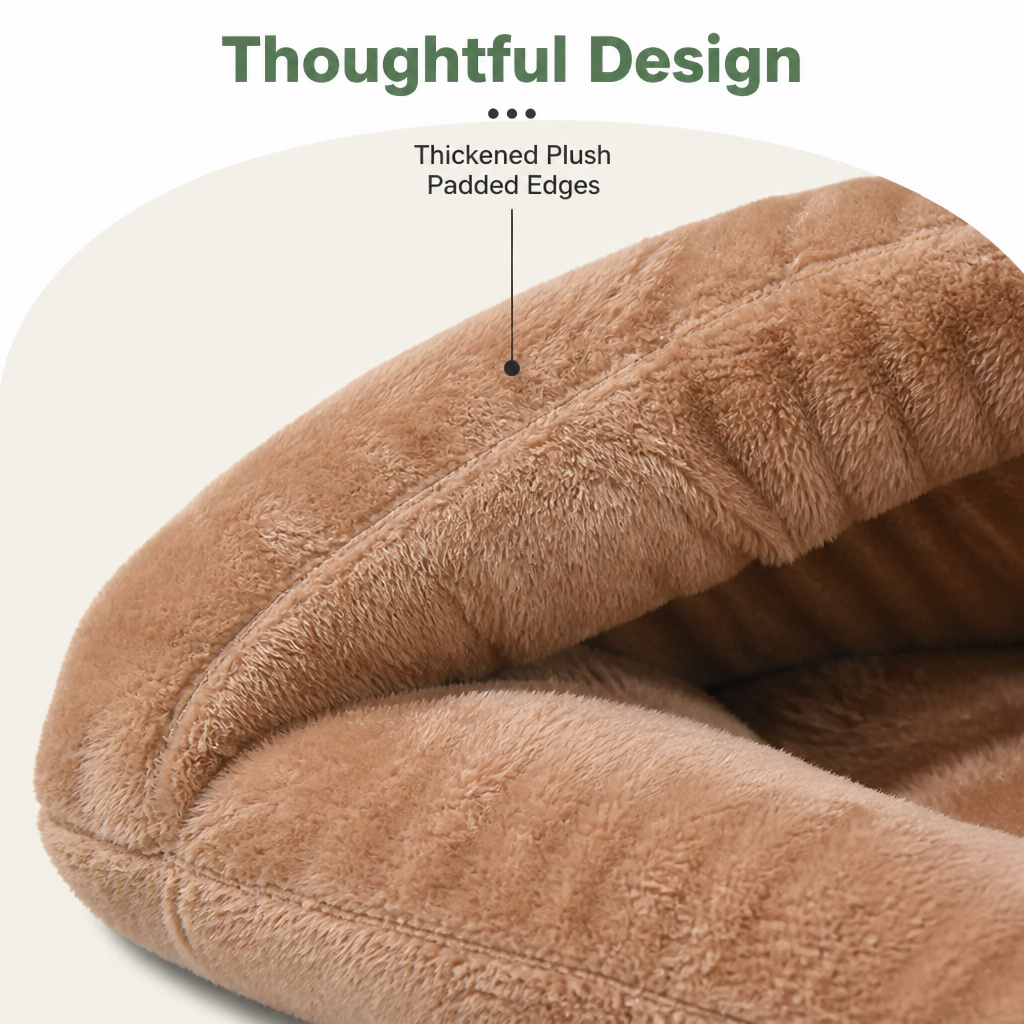 DogBedHouse Thick Plush Warm Triangle Kennel Mat – view 10