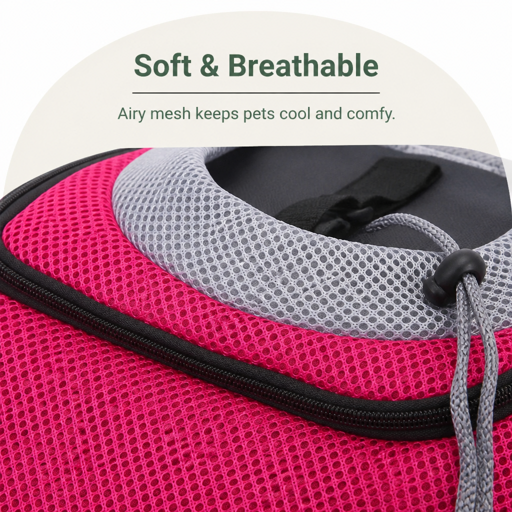Petmarlow Top-Entry Exposed-Leg & Adjustable Strap Pet Sling Carrier – view 7