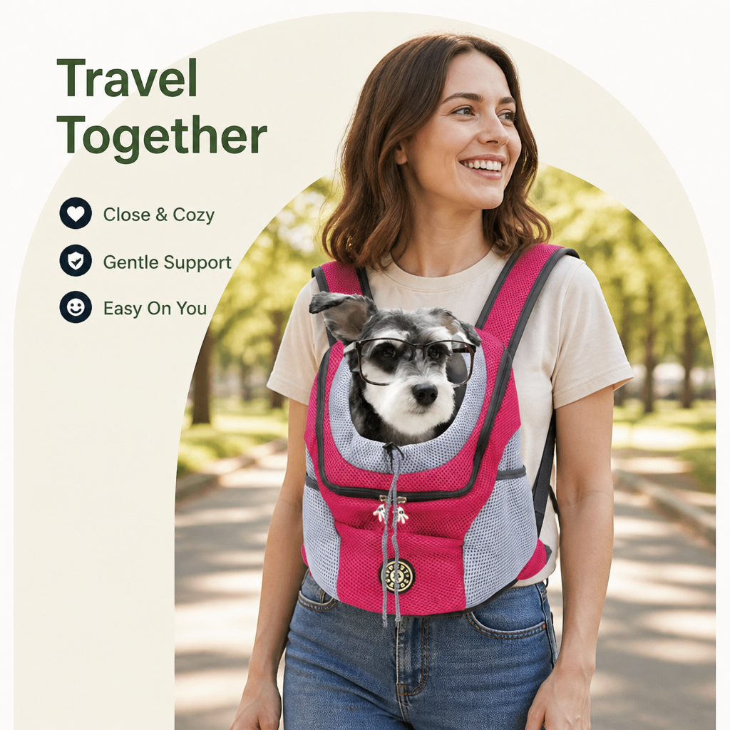 Petmarlow Top-Entry Exposed-Leg & Adjustable Strap Pet Sling Carrier – view 9