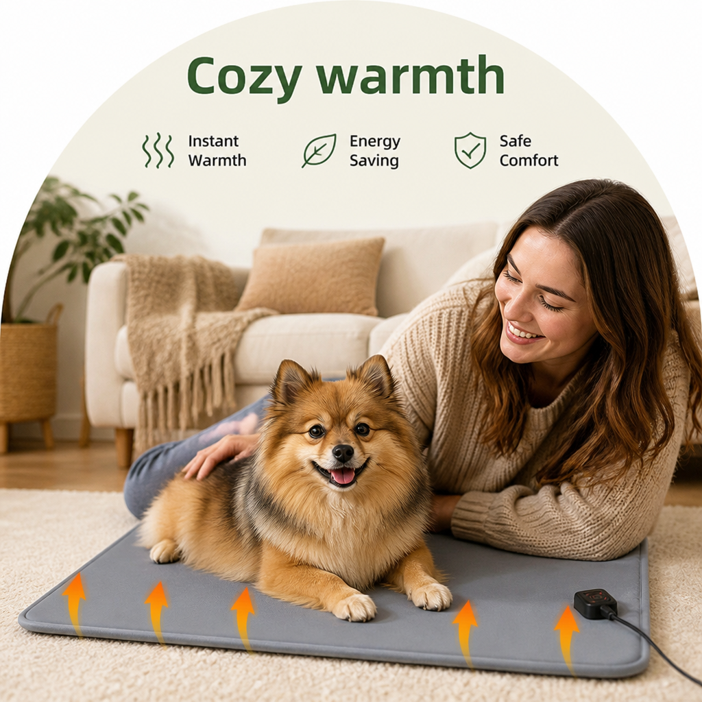 Petmarlow USB-Powered Waterproof Non-Slip Heated Pet Pad – view 7