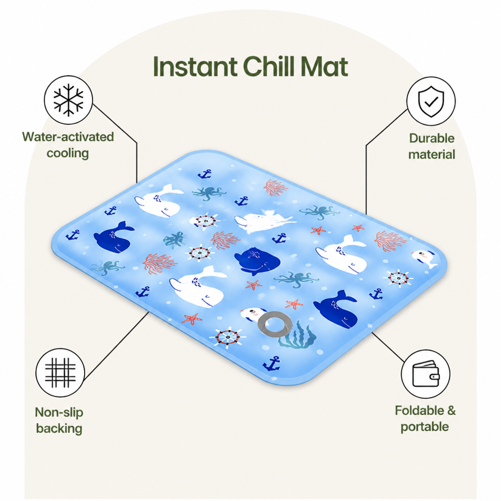 Petmarlow Water-Activated & Non-Slip Dog Cooling Mat – view 7