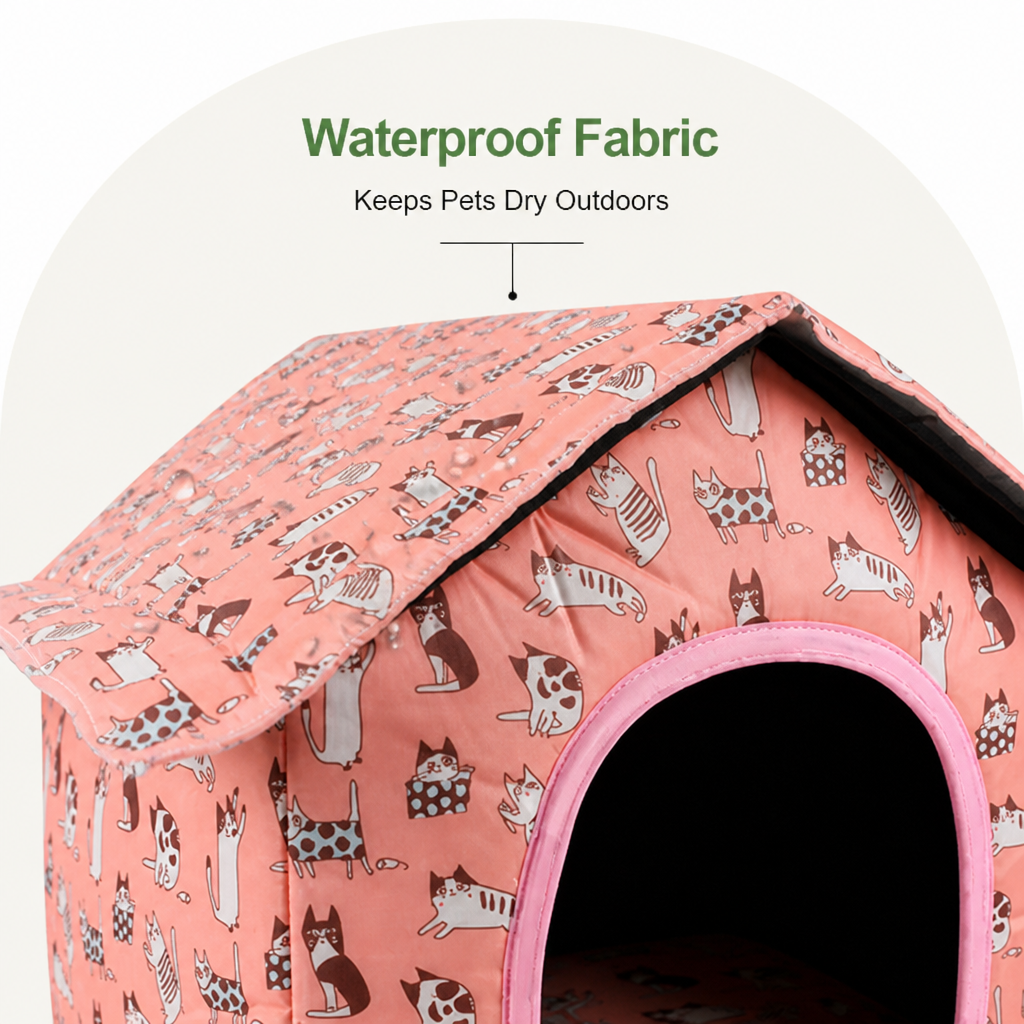 Petmarlow Waterproof & Foldable Outdoor Pet House – view 8