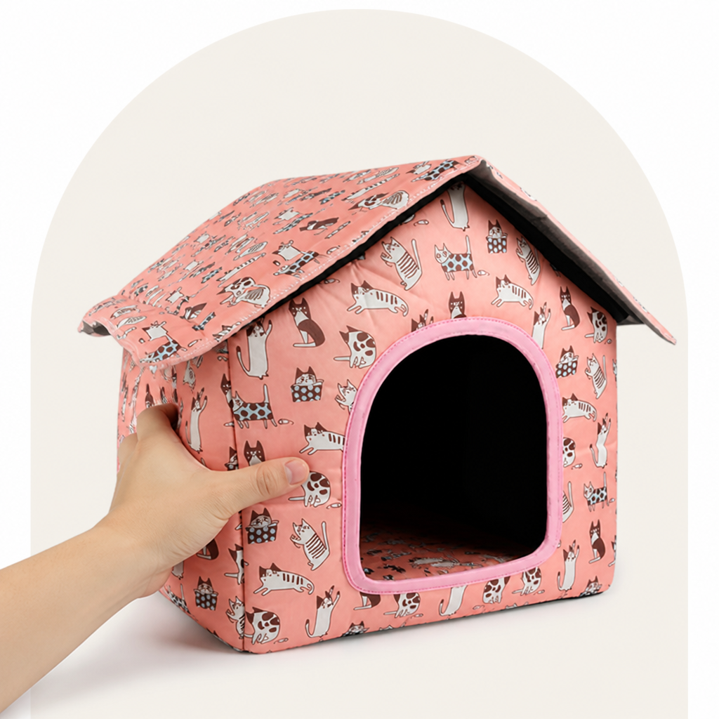 Petmarlow Waterproof Foldable & Washable Small Pet House – view 11