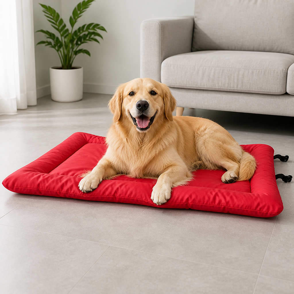 Petmarlow Waterproof & Non-Slip Foldable Dog Bed (Roll-Up) – view 10