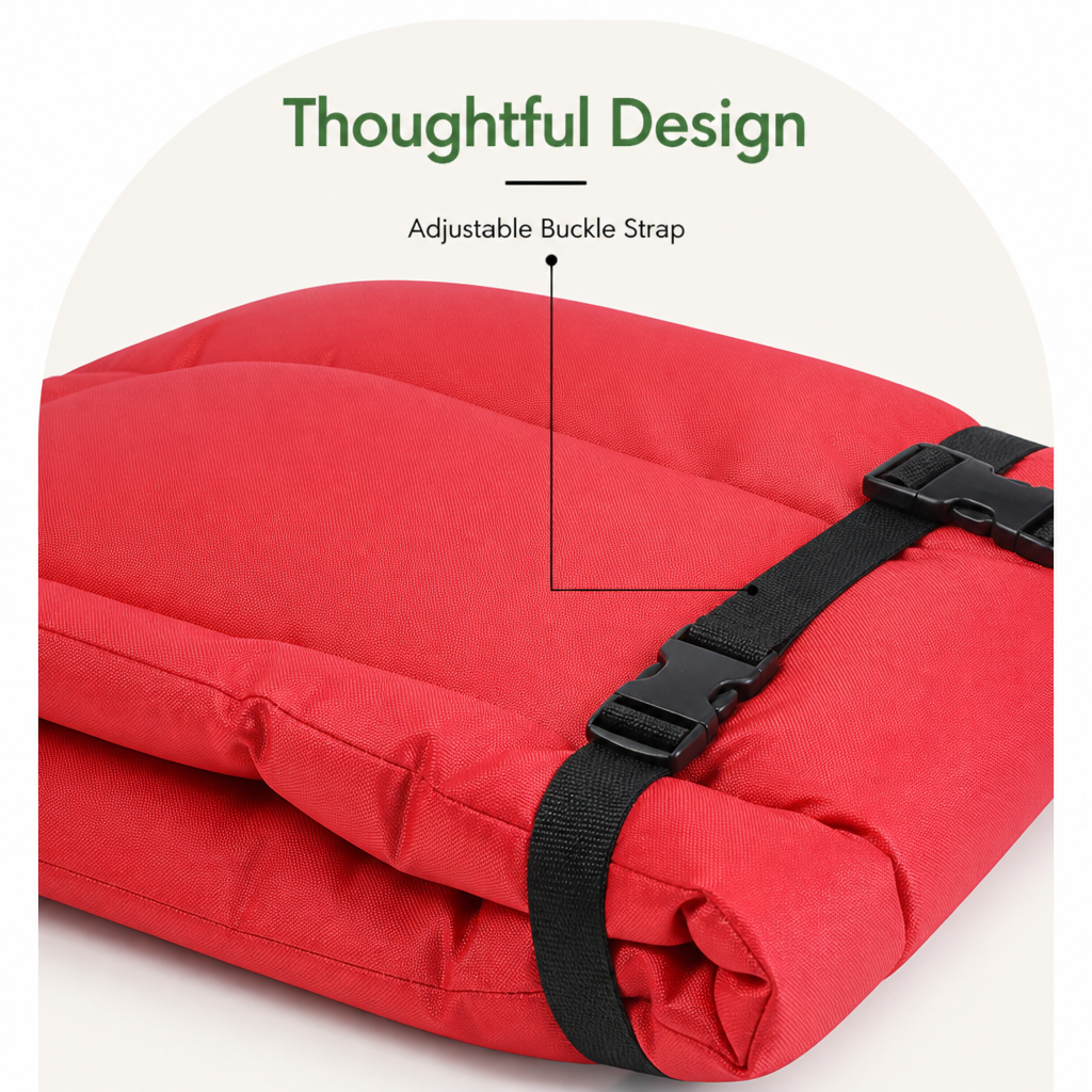 Petmarlow Waterproof & Non-Slip Foldable Dog Bed (Roll-Up) – view 7