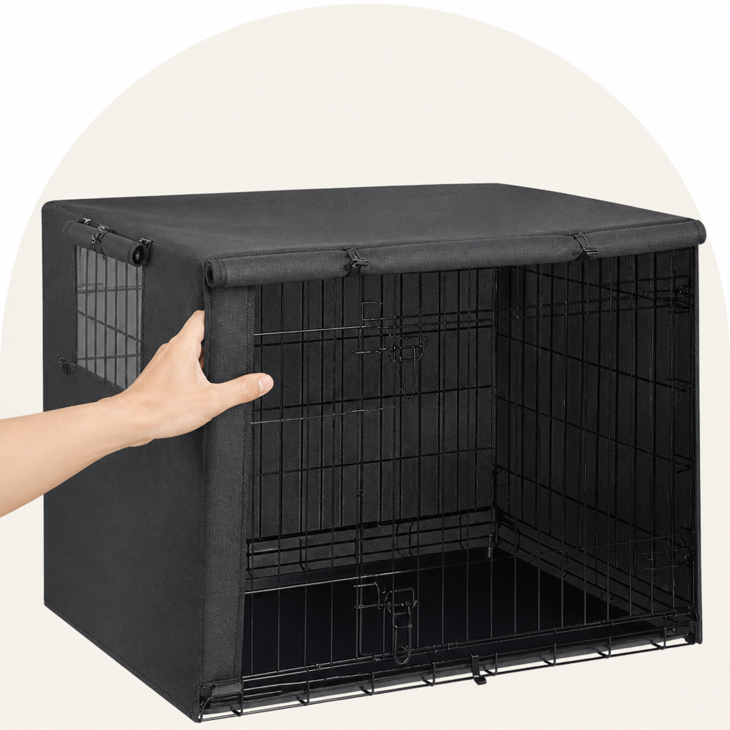 Petmarlow Weatherproof Oxford Fabric & Mesh Windows Crate Cover – view 8