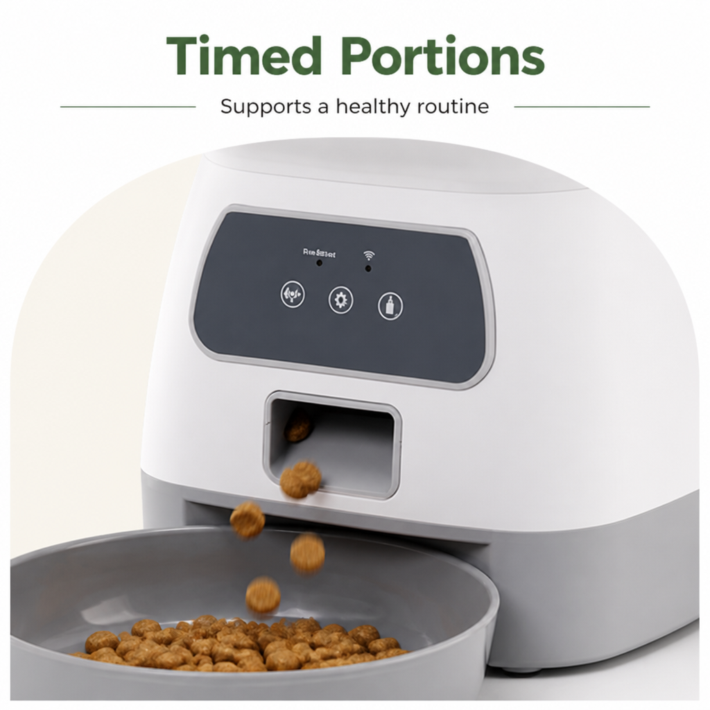 Petmarlow WiFi App-Controlled & Portion-Control Automatic Pet Feeder (Removable Hopper) – view 17