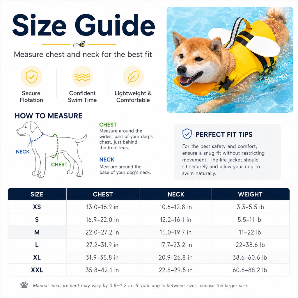 High-Visibility Chin Float & Rescue Handle Dog Life Jacket – view 12