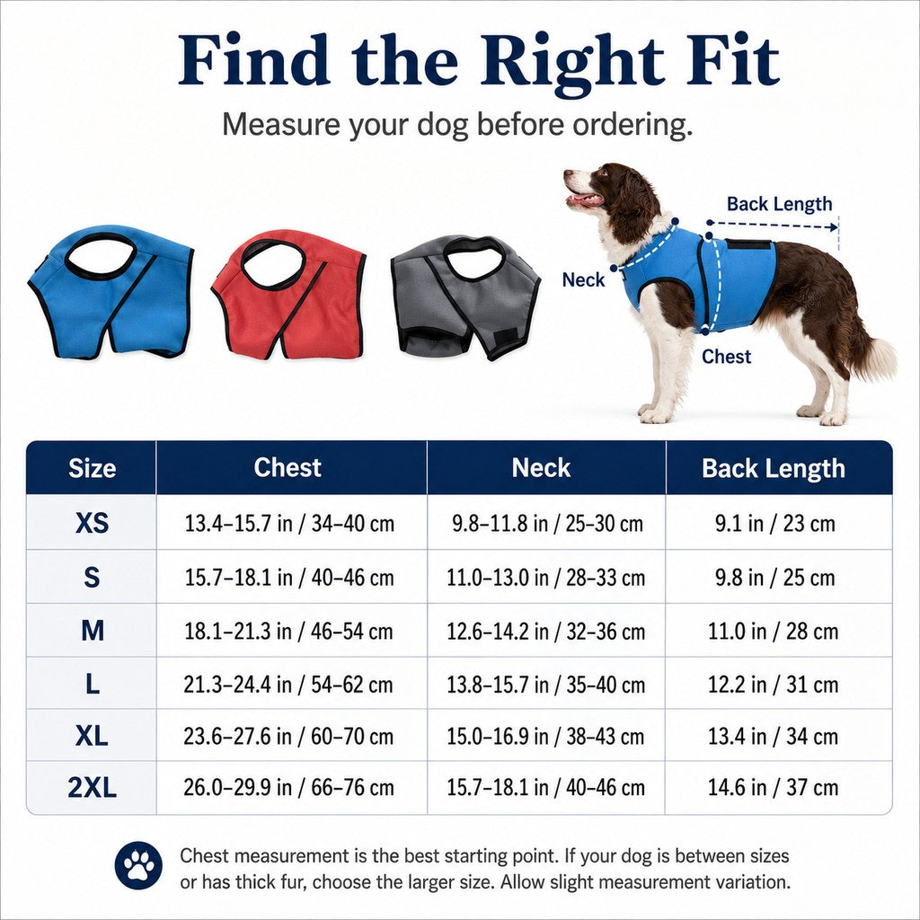 Hug-Like Adjustable Breathable Dog Comfort Wrap Vest – view 11