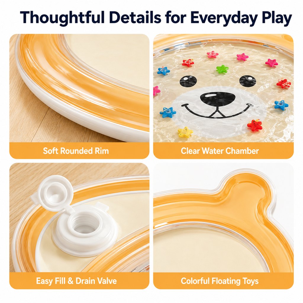 Interactive Cooling Pet Water Mat (Foldable) – view 12