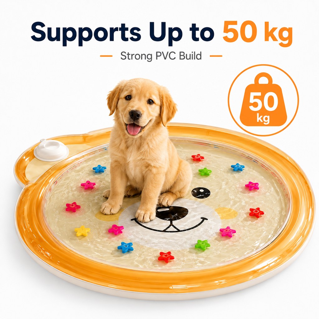 Interactive Cooling Pet Water Mat (Foldable) – view 7