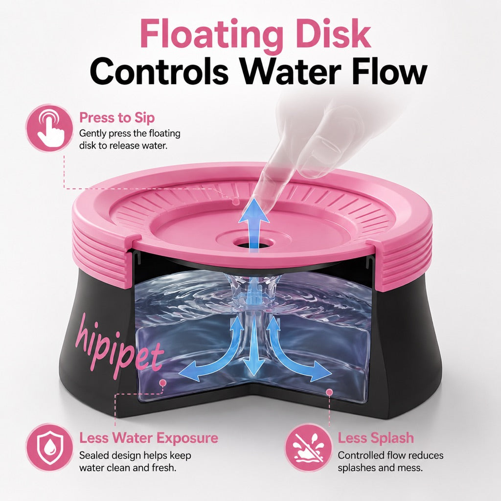 No-Drip Detachable Floating Dog Water Bowl – view 8