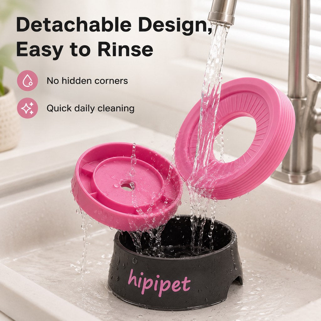 No-Drip Detachable Floating Dog Water Bowl – view 10