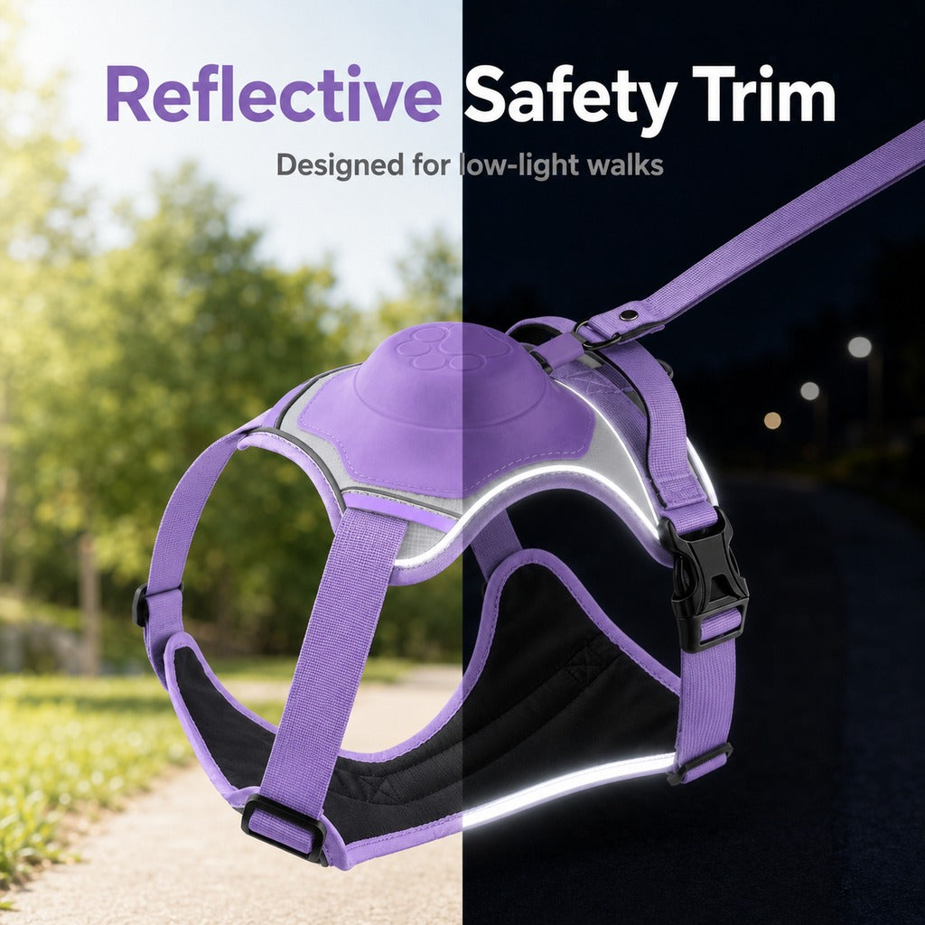No-Pull Built-In Retractable Leash Dog Harness – view 10