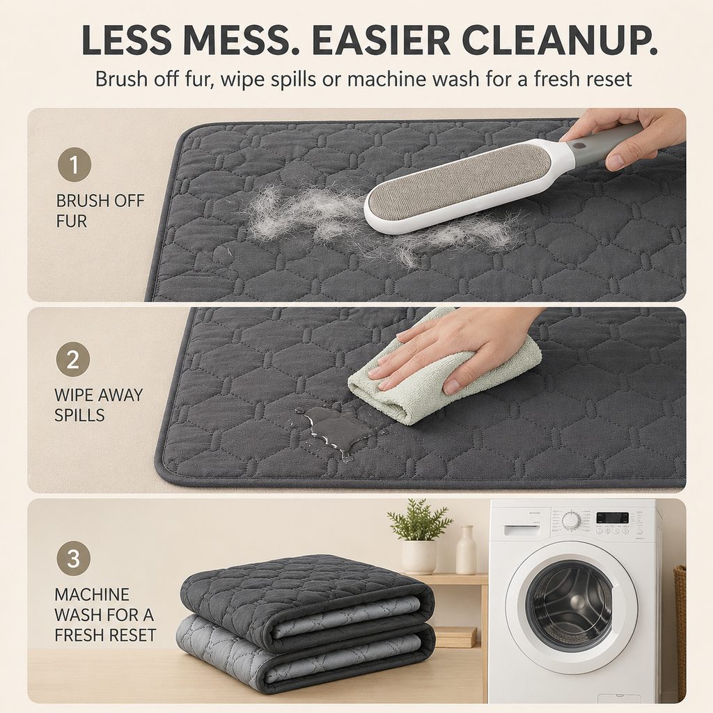 Quilted Waterproof Anti-Scratch Pet Sofa Protector – view 7