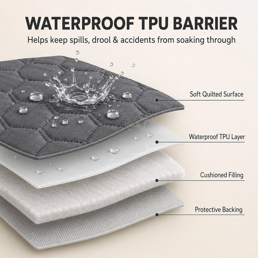 Quilted Waterproof Anti-Scratch Pet Sofa Protector – view 9