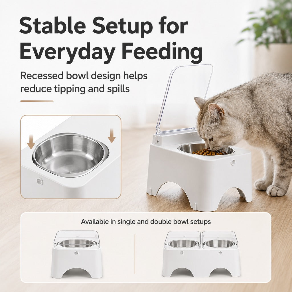 Rechargeable Infrared Auto-Opening Cat Bowl (Removable Bowl) – view 7