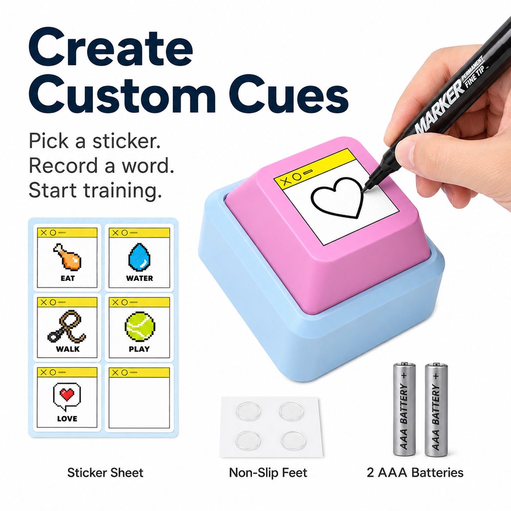 Recordable Anti-Slip Pet Communication Button – view 8