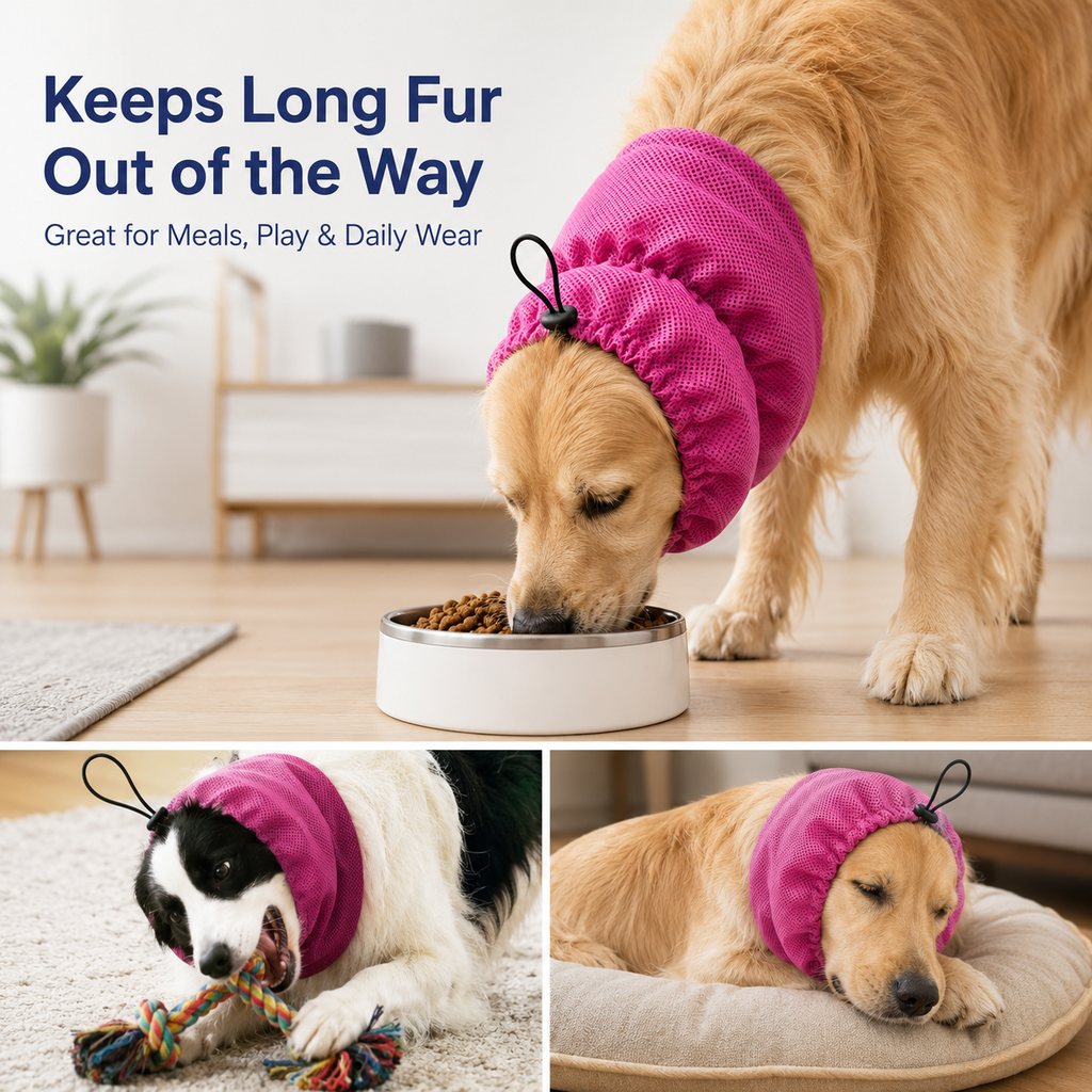 Water-Activated Breathable Mesh Dog Cooling Snood – view 10