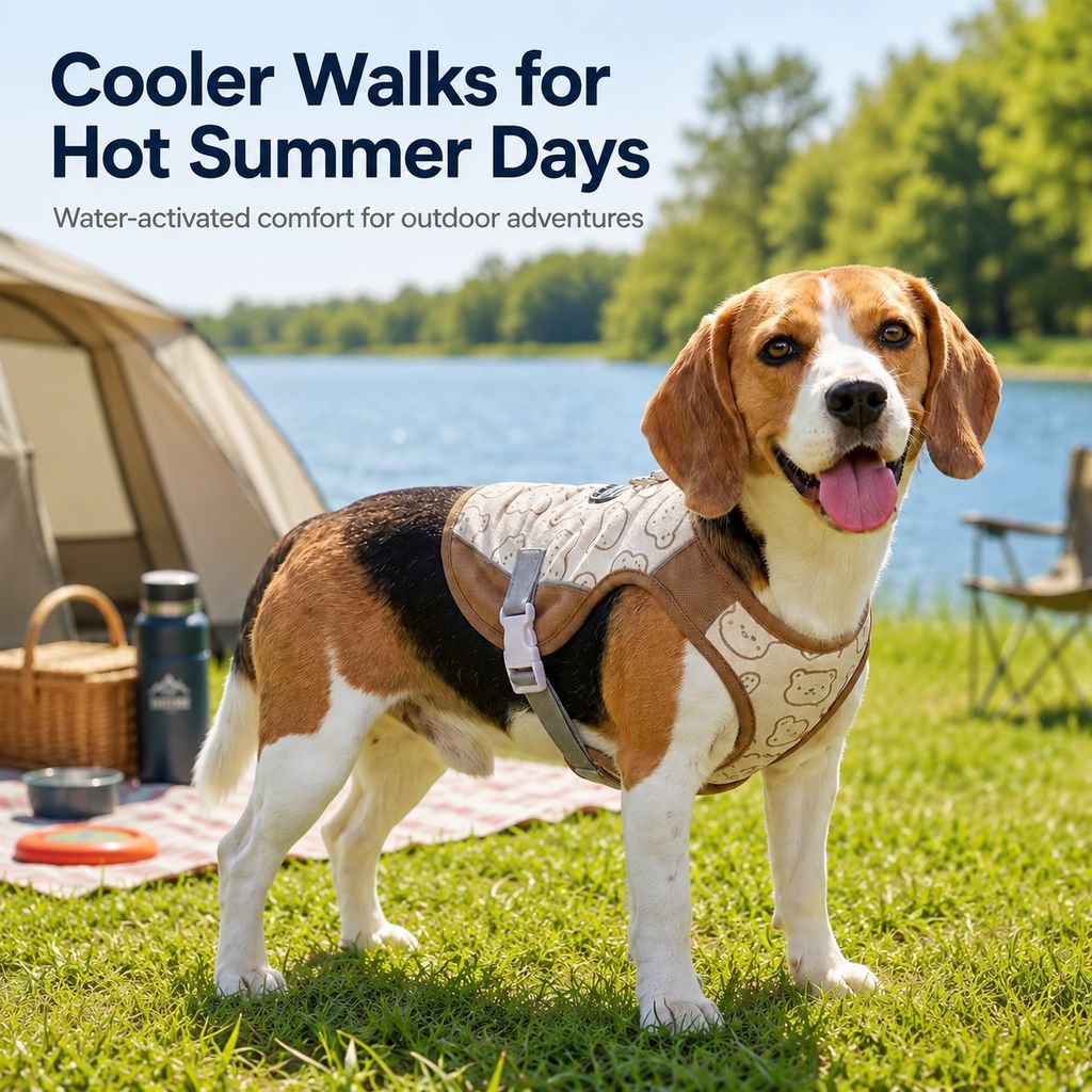 Water-Activated Cooling & Breathable Mesh Dog Vest – view 7