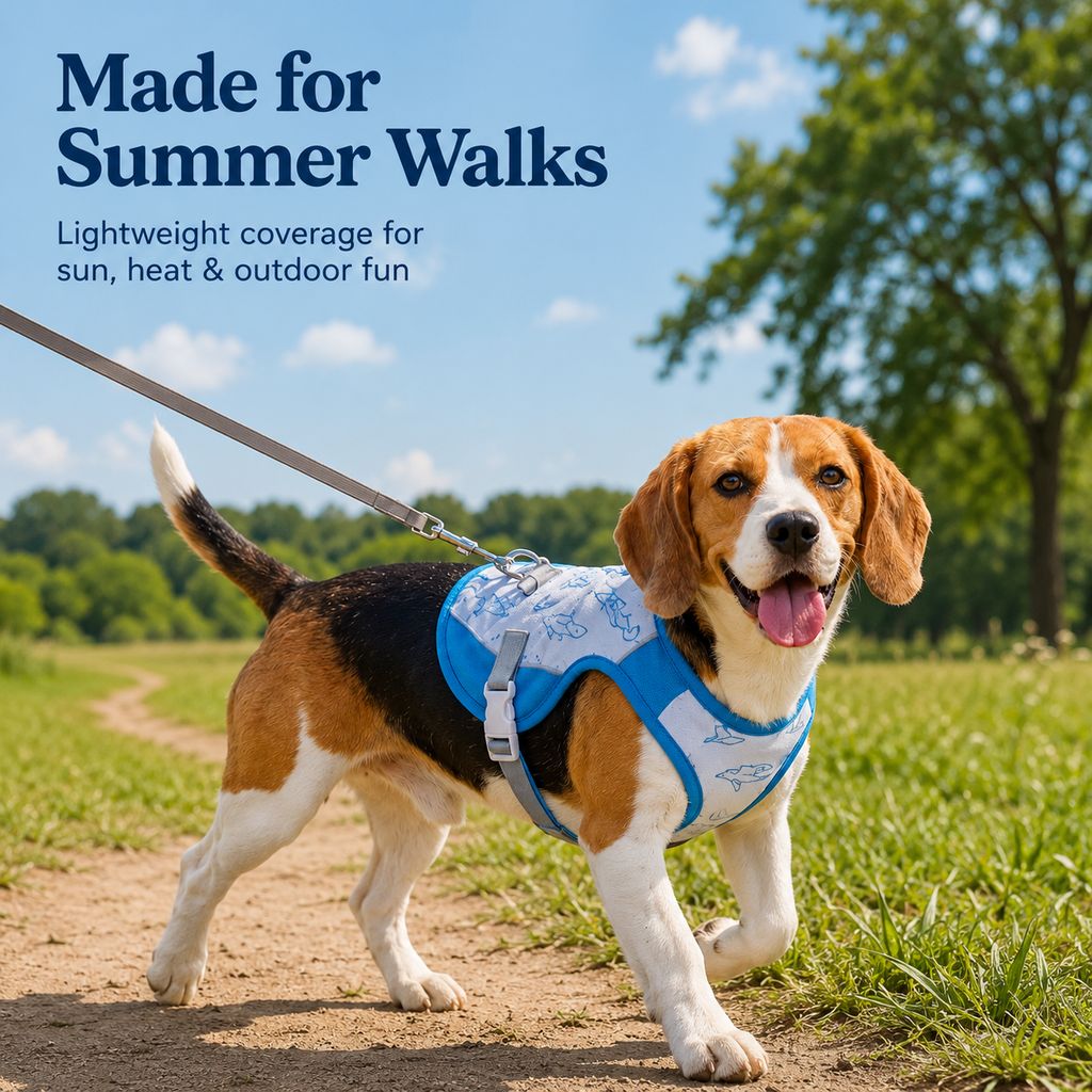 Water-Activated Cooling & Breathable Mesh Dog Vest – view 8
