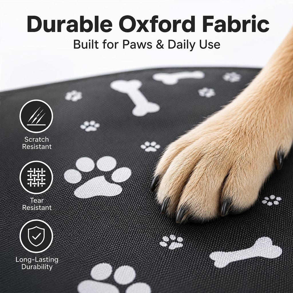 Water-Resistant Oxford Anti-Slip Front Seat Pet Cover (Universal Fit) – view 11