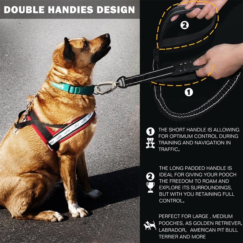 Dog Leash Rope Nylon Reflective Explosion-Proof Durable Leash For Large Dog – view 14