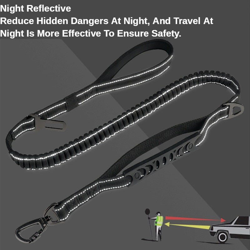Dog Leash Rope Nylon Reflective Explosion-Proof Durable Leash For Large Dog – view 12