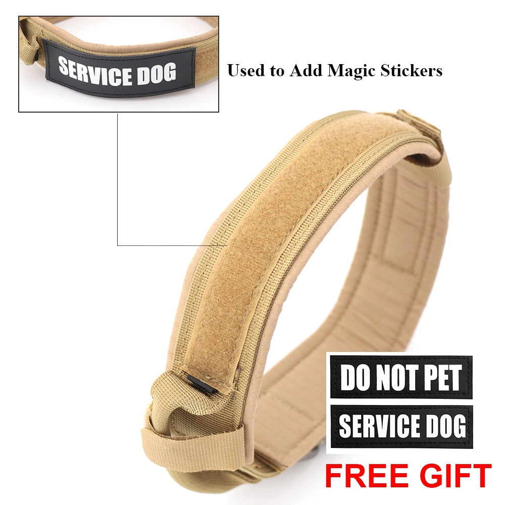 Dog Training Collar Adjustable Tactical Dog Collar And Leash Set – view 12