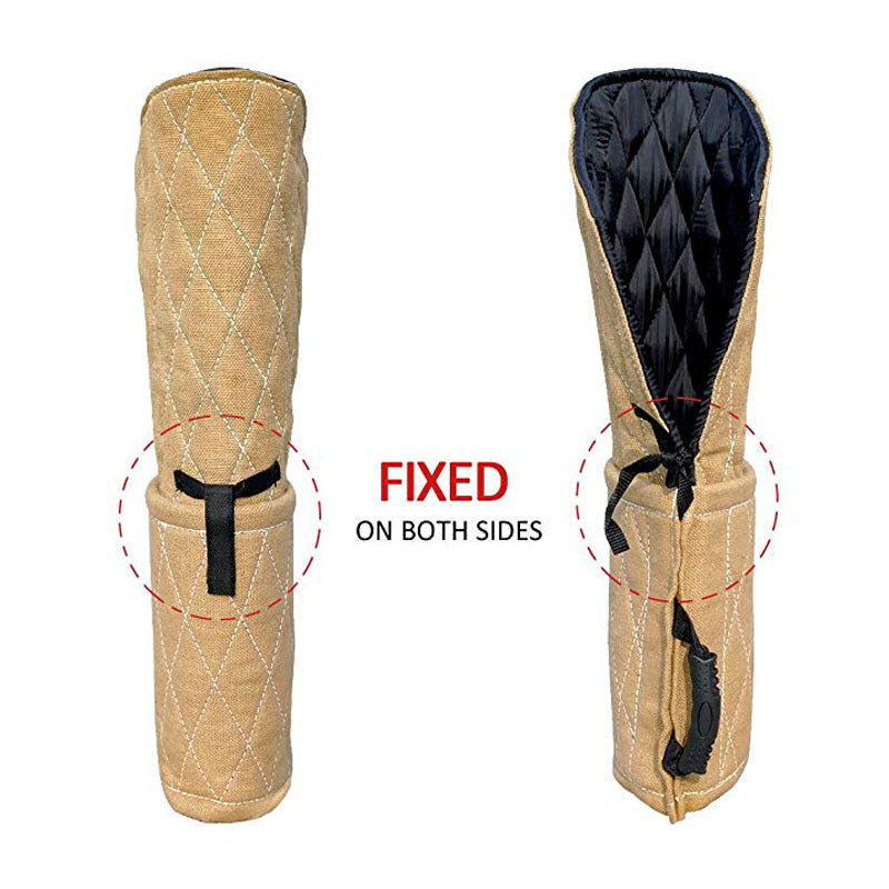 Dog Bite Sleeve With Handle Thickened Jute Training Young Arm Protection Safety Pet Dog Bite Sleeve – view 7