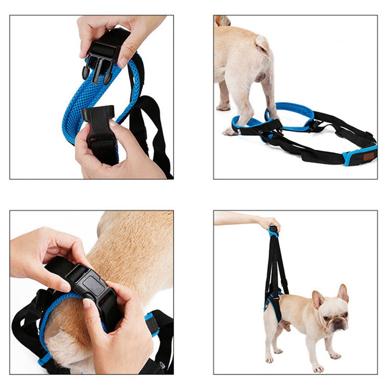 Dog Lift Harness For Large Dogs Soft Padded Adjustable Dog Back Leg Sling Dog Leg Support Harnesses – view 8