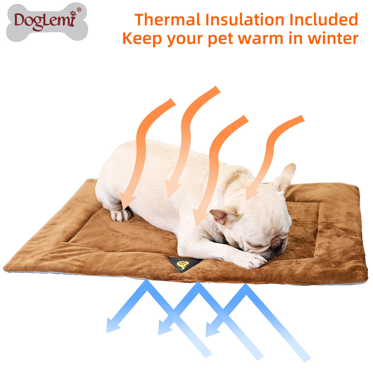 Dog Mats Thermal Plush Comfortable Winter Dog Cushion – view 7