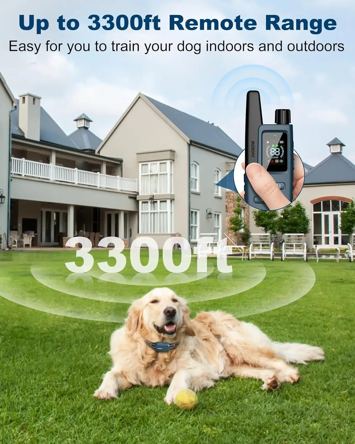 Remote Dog Training Collar – 3300FT & 4200FT Options – view 8